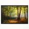 Designart - Summer Forest - Landscape Art Print Framed Canvas